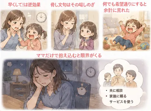 うまくいかなかった対応と反省したこと
