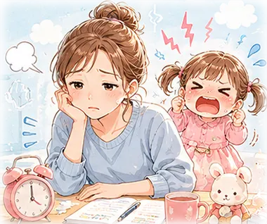 3歳女の子のイヤイヤ期で私が一番つらかったこと
