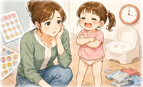 わが家で最初に失敗したトイトレ方法