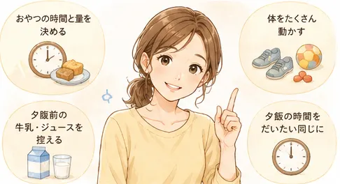 原因1：お腹が空いていない時の対処法