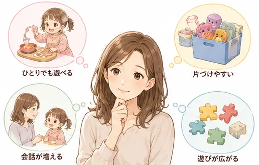 3歳女の子のごっこ遊びおもちゃを選ぶときに大事にしたこと