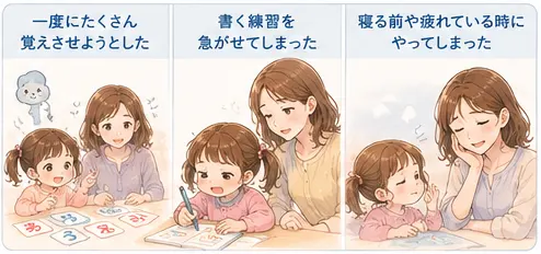 やってみて失敗したこと・気をつけたこと