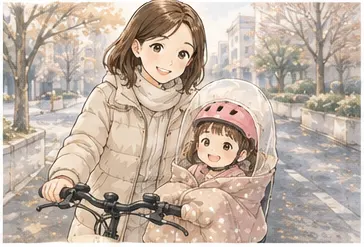 DORACO 子ども乗せ自転車用ブランケット