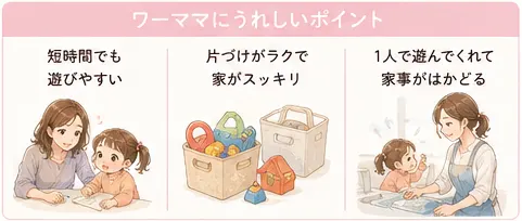 おもちゃ選びは「口コミ」より「わが家に合うか」が大事