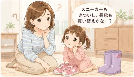 3歳女の子のレインコート・長靴の選び方
