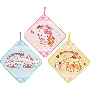 丸眞 サンリオキャラクターズ ループタオル3枚組