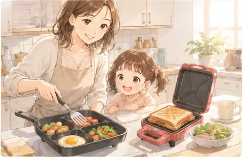 朝ごはんをラクにする便利アイテム|3歳児も食べやすいメニューに