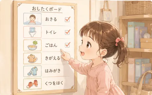 子どもの支度をスムーズにする便利グッズ